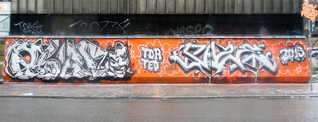 Nexr and Paze2 TDR and TED United - The Dark Roses United - Malmö, Sweden January 2015